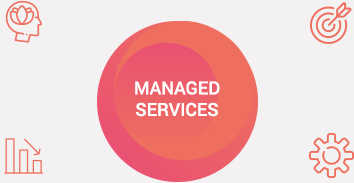 Icon Wheel with Managed Services at Center