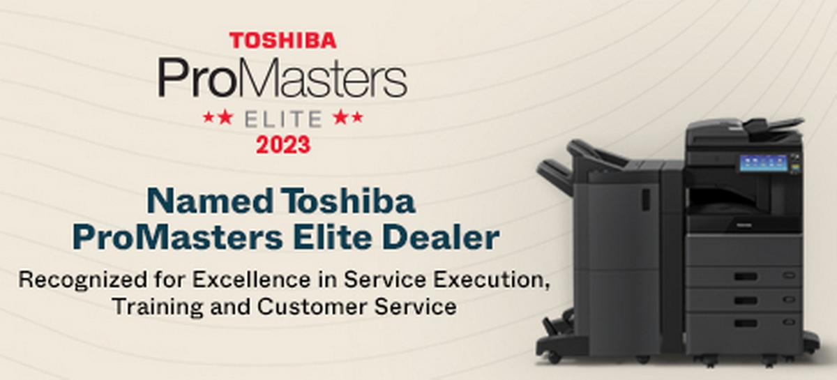 ITG Named Toshiba ProMasters Elite Dealer